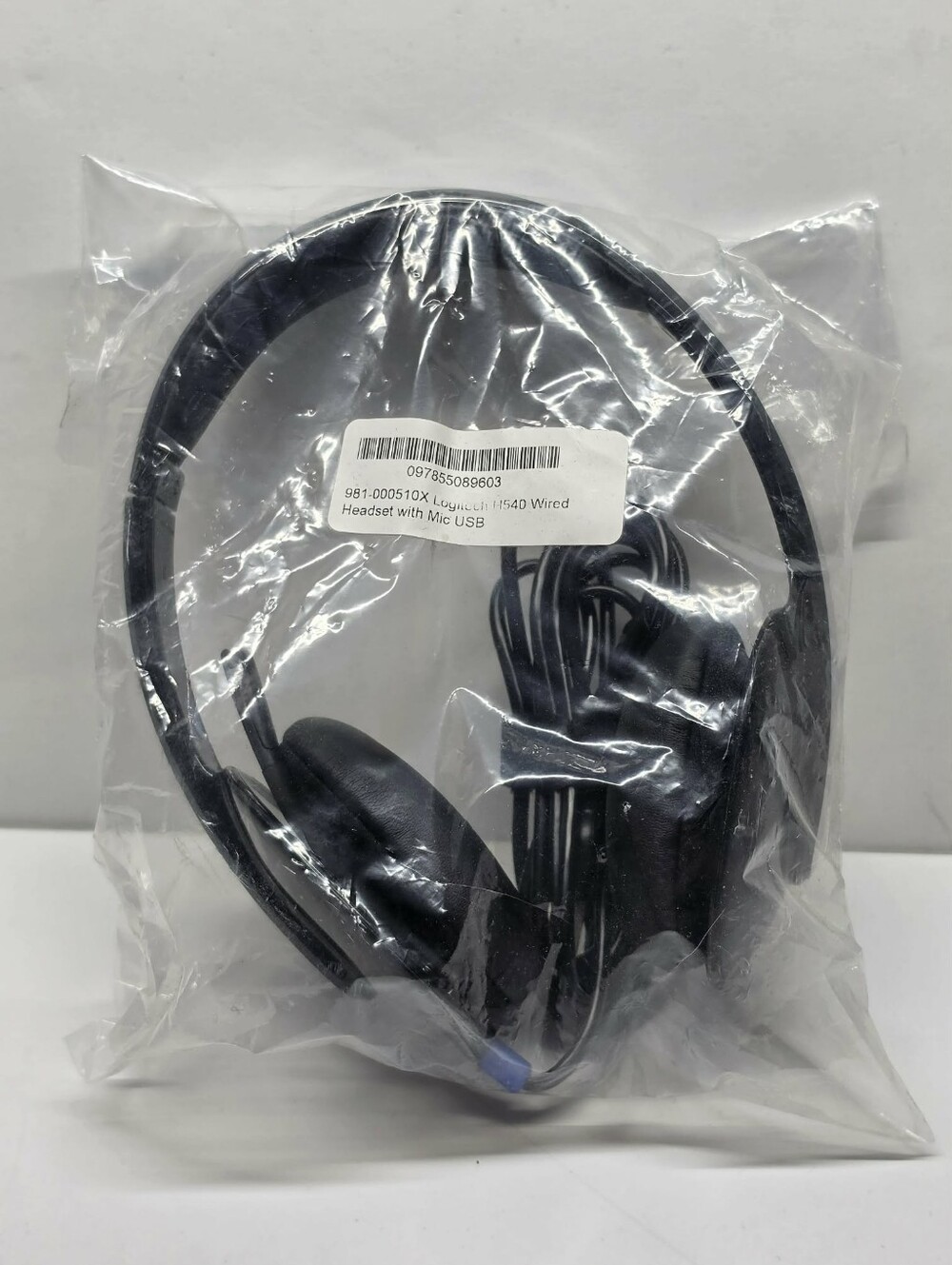 Logitech Black Wired USB Headset with Mic
